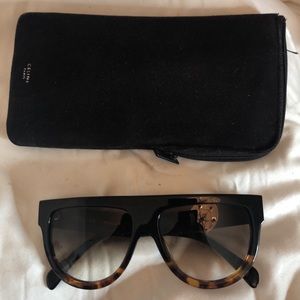 Women’s CELINÉ rectangular aviator sunglasses